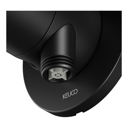 Keuco Fertigmontageset IXMO UP-2-W-Ab/Um.v, Hlt, Gr. P, rd, sw ma