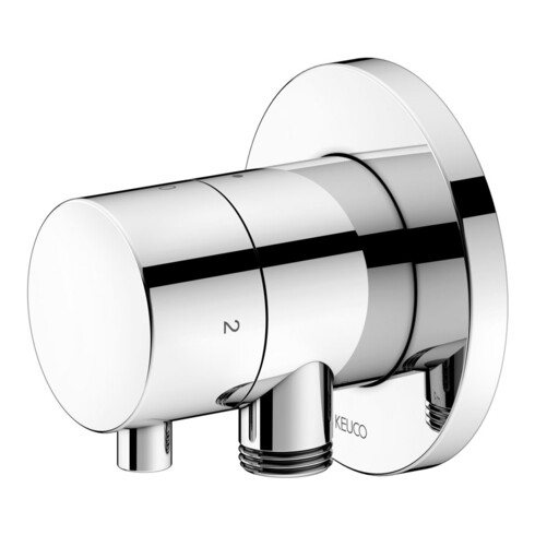 Keuco Fertigmontageset IXMO UP-2-W-Ab/Um.v, SA, G Comf., rd, verchromt