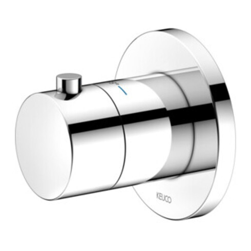 Keuco Fertigmontageset IXMO UP-Thermostat-Armatur, rund, verchromt