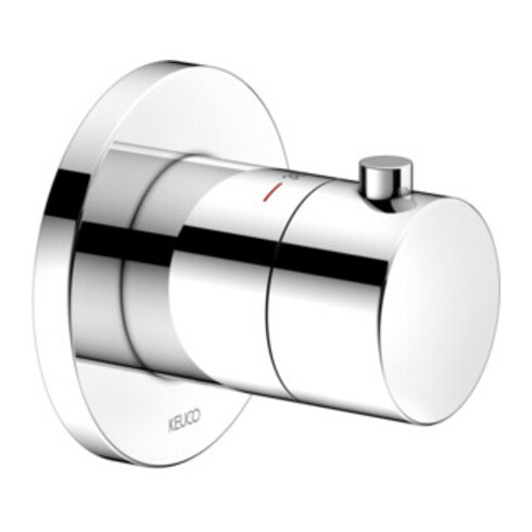 Keuco Fertigmontageset IXMO UP-Thermostat-Armatur, rund, verchromt