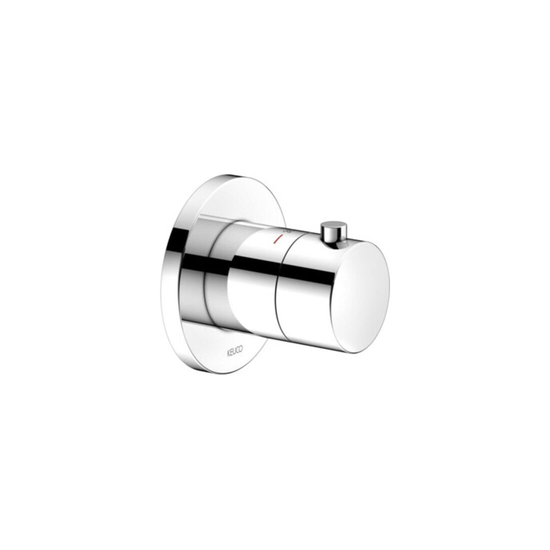 Keuco Fertigmontageset IXMO UP-Thermostat-Armatur, rund, verchromt