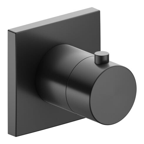 Keuco Fertigmontageset IXMO UP-THM-Armatur, eck., SW-chrom gebürstet