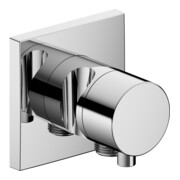 Keuco Fertigmontageset IXMO UP3-W-Ab/ Um-V, Br.halt, eck., verchromt