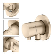 Keuco Fertigmontageset IXMO UP3-W-Ab/ Um-V, Br.halt, rd, bron geb.-5