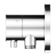 Keuco Fertigmontageset IXMO UP3-W-Ab/ Um-V, Br.halt, rd, verchromt-4