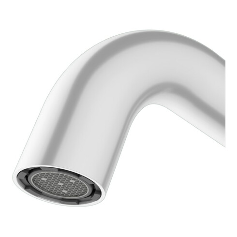 Keuco Fertigmontageset Plan blue alu/fin, 165mm, UP-EHM, rd, Wd-mont.