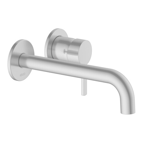 Keuco Fertigmontageset Plan blue alu/fin, 225mm, UP-EHM, rd, Wd-mont.