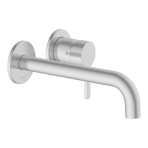 Keuco Fertigmontageset Plan blue alu/fin, 225mm, UP-EHM, rd, Wd-mont.