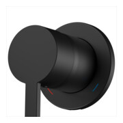 Keuco Fertigmontageset Plan blue sw-m, 165mm, UP-EHM, rd, Wd-mont.