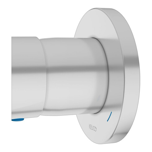Keuco Fertigmontageset Plan blue UP-EHM, rund, aluminium-finish