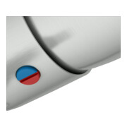 Keuco Fertigmontageset Plan blue UP-EHM, rund, edelstahl-finish