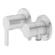 Keuco Fertigmontageset Plan blue UP-EHM, SA, Hlt, f 2 Verbr., alu./finish-2