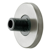 Keuco Fixation murale Plan m, aluminium argenté anodisé/noir