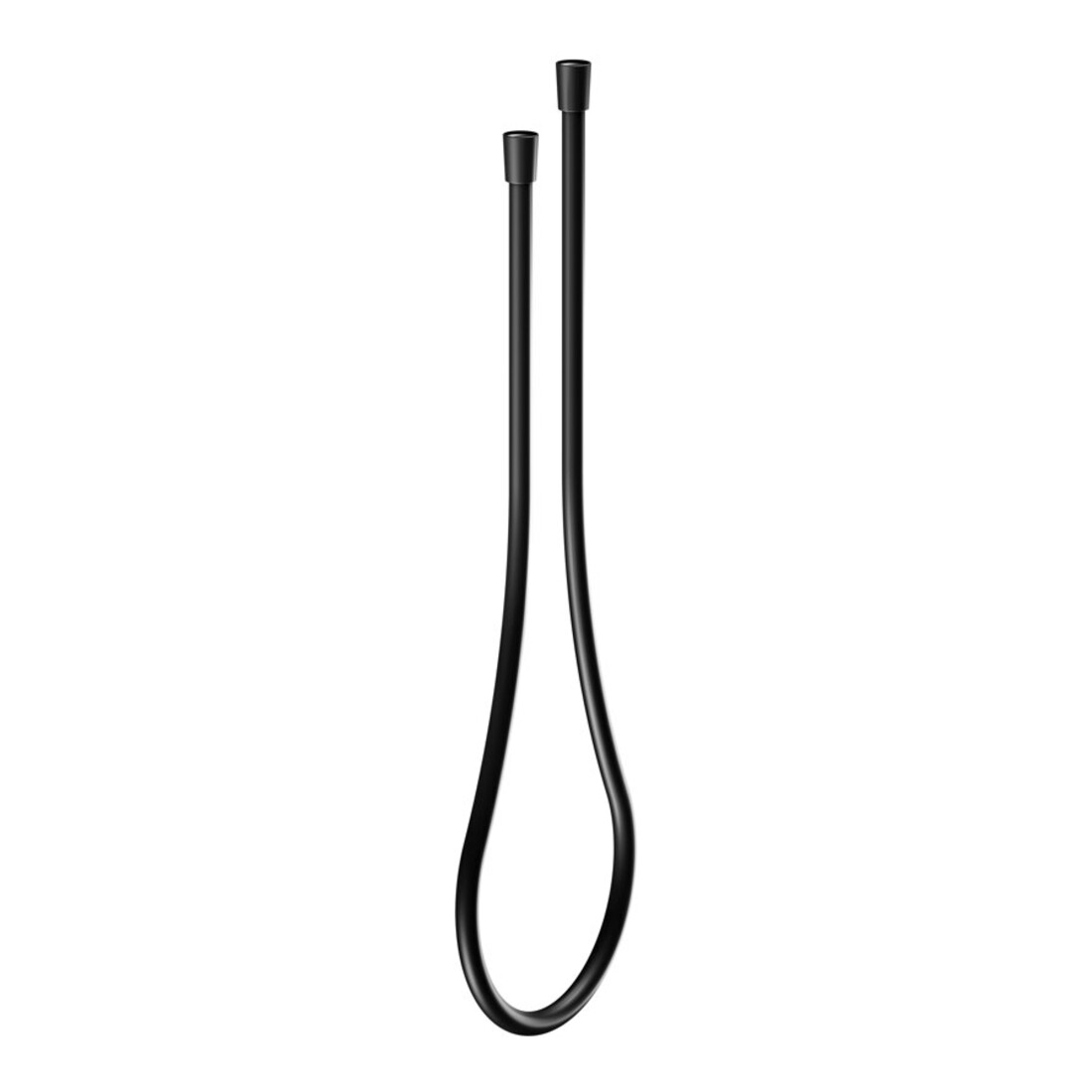 Keuco Flexible de douche Plan en plastique, 1250 mm, noir mat