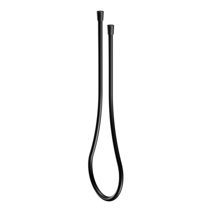 Keuco Flexible de douche Plan en plastique, 1250 mm, noir mat