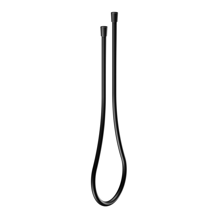 Keuco Flexible de douche Plan en plastique, 1600 mm, noir mat
