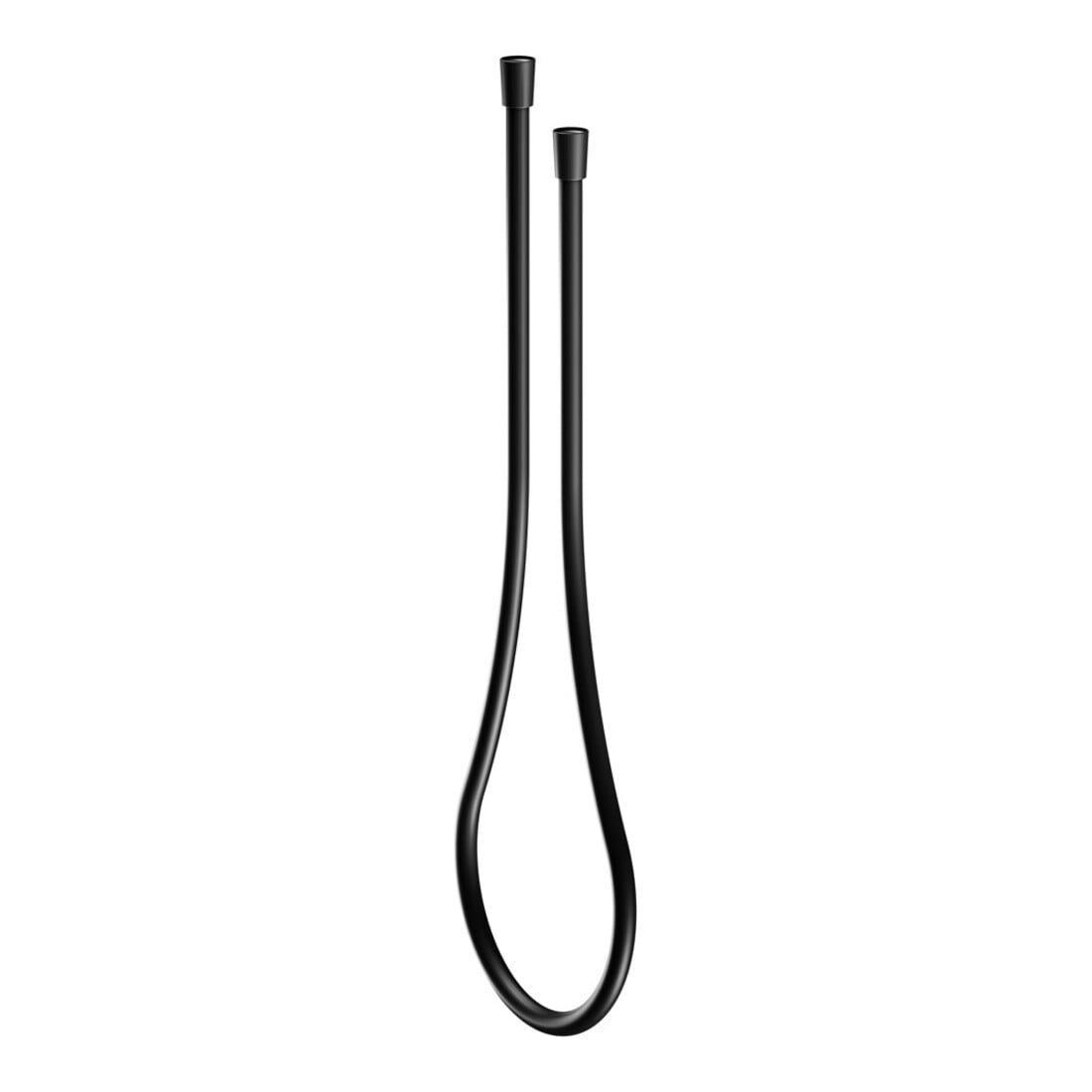 Keuco Flexible de douche Plan en plastique, 1600 mm, noir mat
