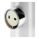 Keuco Garniture WC REVA 12864 Mod. Wd., verre mat véritable, chromé