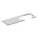 Keuco Gehstockhalter Edition 400 Aluminium silber-eloxiert, mit Ablage-1