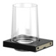 Keuco Glashalter Edition 11 m Echtkr.-Glas und Halter, schwarz matt-4