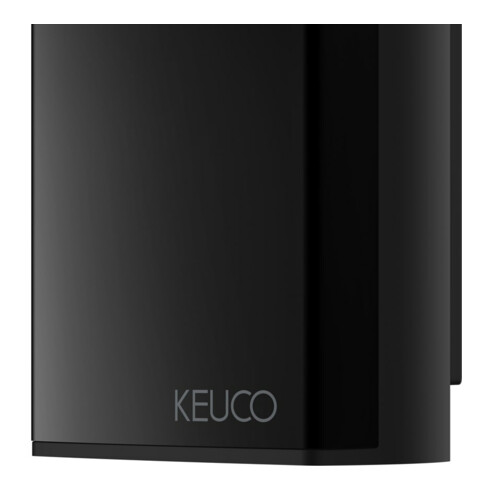 Keuco Glissière de douche AXESS noir mat