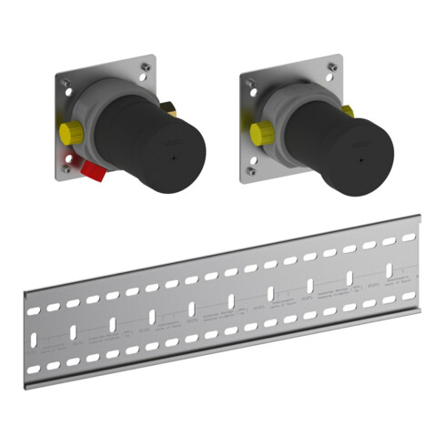 Keuco Grundkörper f 2-W., f Thermostat Set UP m Schlauch