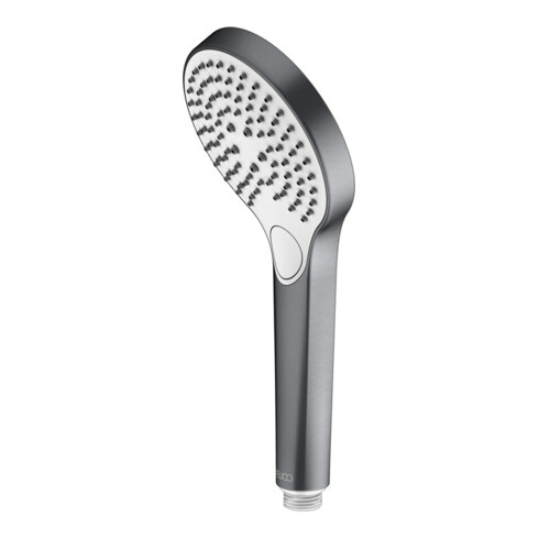 Keuco Handbrause IXMO 3 Strahlarten, schwarzchrom gebürstet