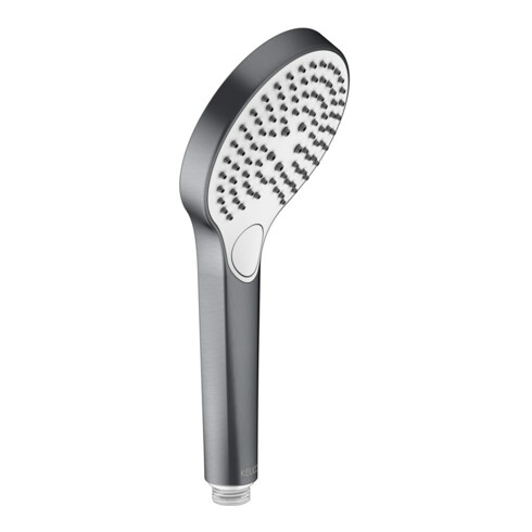 Keuco Handbrause IXMO 3 Strahlarten, schwarzchrom gebürstet