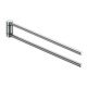 Keuco Handtuchhalter Plan 2-tlg., 300mm, schwenkbar, verchromt-1