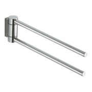 Keuco Handtuchhalter Plan 2-tlg., 300mm, schwenkbar, Edelstahl