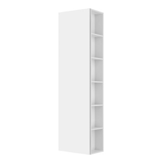 Keuco Hochschrank X-Line 48x175x30cm, li, Rg R, D ca m, Gl ca kl