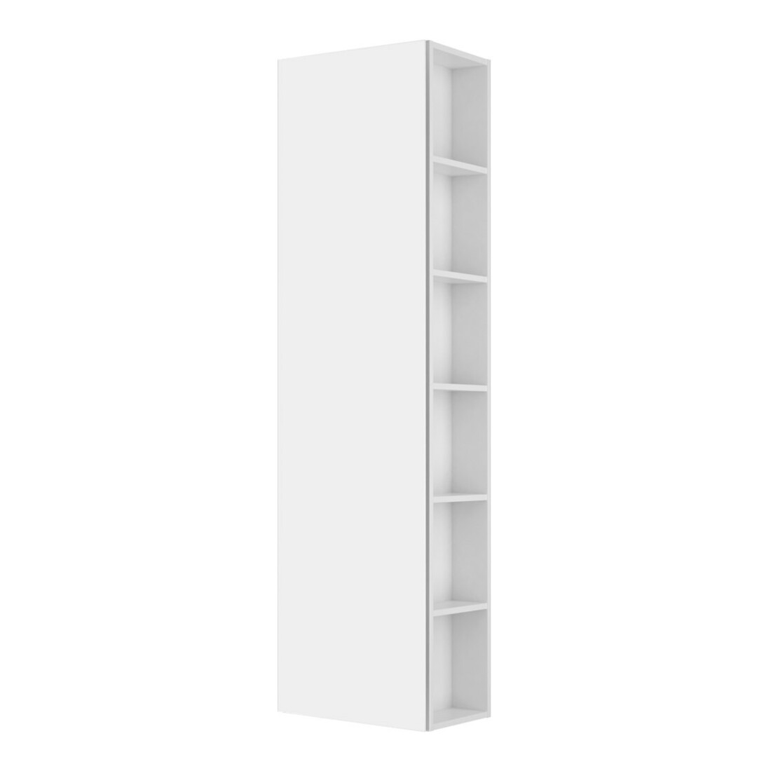 Keuco Hochschrank X-Line 48x175x30cm, li, Rg R, D ca m, Gl ca kl