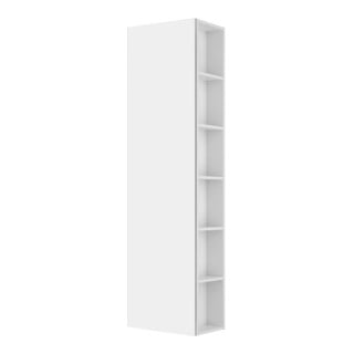 Keuco Hochschrank X-Line 48x175x30cm, li, Rg R, D Tr m, Gl Tr kl