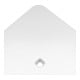 Keuco Hocker AXESS Sitzfl. 338mm, Alu silber eloxiert/weiß-2
