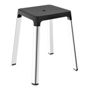 Keuco Hocker AXESS Sitzfläche 338mm, verchromt/schwarz-5
