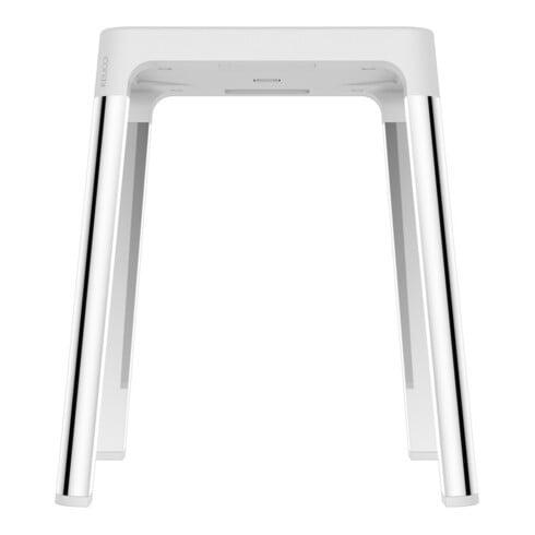 Keuco Hocker AXESS Sitzfläche 338mm, verchromt/weiß