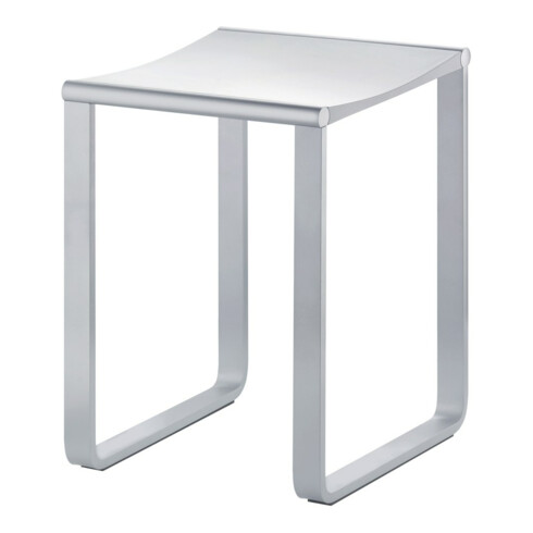 Keuco Hocker Plan Aluminium silber-eloxiert/lichtgrau