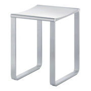Keuco Hocker Plan Aluminium silber-eloxiert/weiß