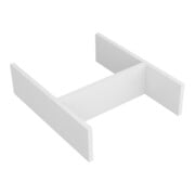 Keuco Inneneinteilung Edition 400 21,5x8x37,2cm, weiß, für Frontauszug