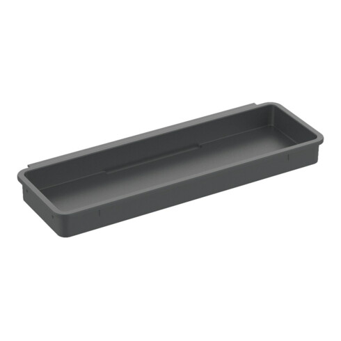 Keuco Insert en plastique à encastrer, gris noir