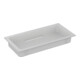 Keuco Insert en plastique, à fleur, gris clair-1
