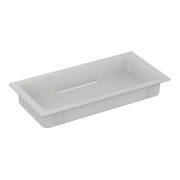 Keuco Insert en plastique, à fleur, gris clair