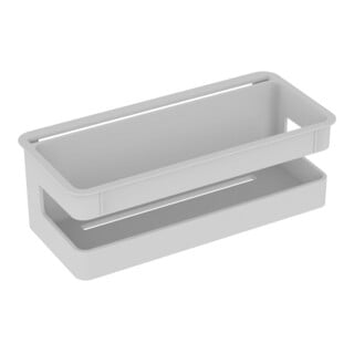 Keuco Insert en plastique blanc, pour panier de douche, 180 mm