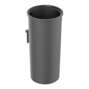 Keuco Insert en plastique Moll chrome/anthracite, pour ensemble brosse WC