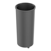 Keuco Insert en plastique Moll chromé/anthracite, pour ensemble brosse WC