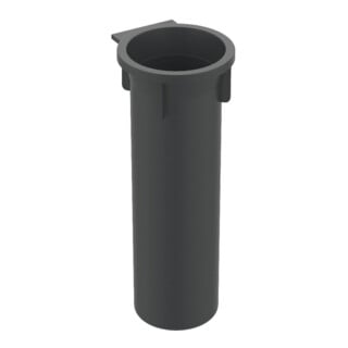 Keuco Insert en plastique Plan 14964 noir, détaché, pour ensemble brosse WC