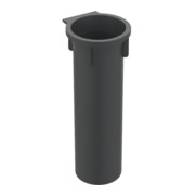 Keuco Insert en plastique Plan 14964 noir, détaché, pour ensemble brosse WC