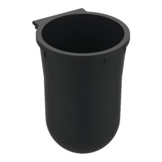 Keuco Insert en plastique Plan 14972 noir, détaché, pour ensemble brosse WC