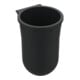 Keuco Insert en plastique Plan 14972 noir, détaché, pour ensemble brosse WC-1