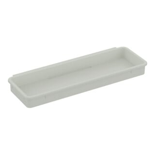 Keuco Insert en plastique plat, gris clair